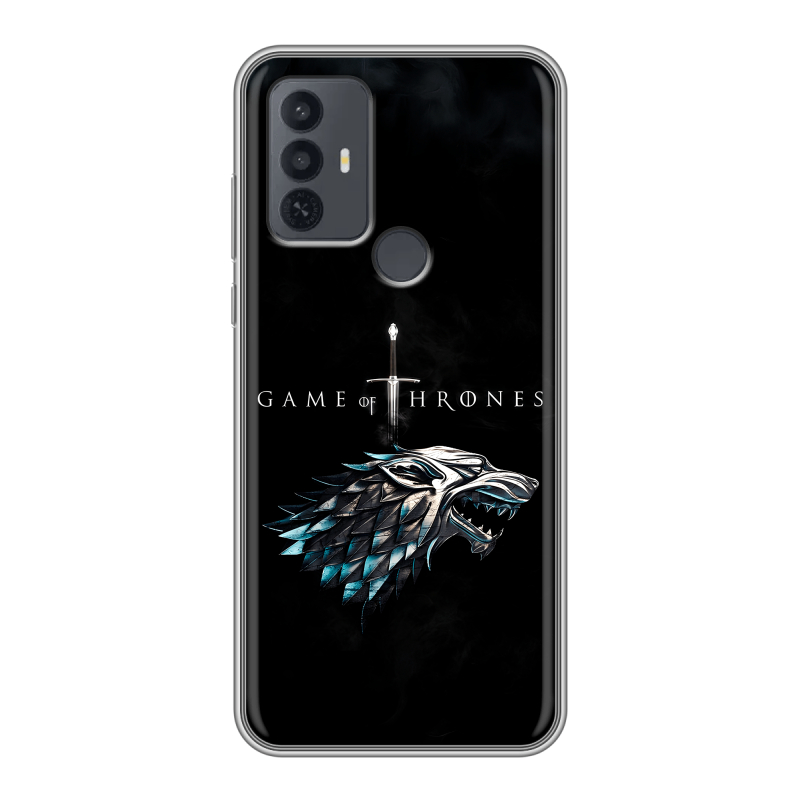 Силиконовый чехол на TCL 30E с принтом Игра Престолов Game Thrones Силиконовый чехол на TCL 30E с принтом Игра Престолов Game Thrones