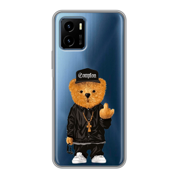 Силиконовый чехол на Vivo Y15s с принтом Плюшевый медведь Силиконовый чехол на Vivo Y15s с принтом Плюшевый медведь