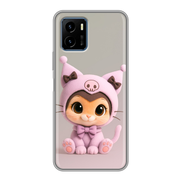 Силиконовый чехол на Vivo Y15s с принтом Куроми Kuromi Силиконовый чехол на Vivo Y15s с принтом Куроми Kuromi