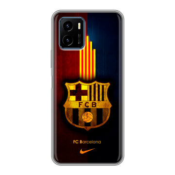 Силиконовый чехол на Vivo Y15s с принтом Барселона Barcelona Силиконовый чехол на Vivo Y15s с принтом Барселона Barcelona