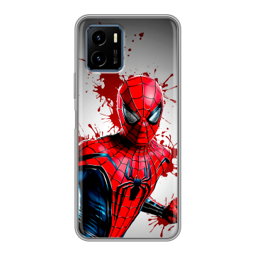 Силиконовый чехол на Vivo Y15s с принтом Spiderman Человек паук Силиконовый чехол на Vivo Y15s с принтом Spiderman Человек паук