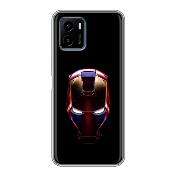 Силиконовый чехол на Vivo Y15s с принтом IronMan Железный человек Силиконовый чехол на Vivo Y15s с принтом IronMan Железный человек