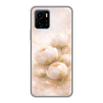 Силиконовый чехол на Vivo Y15s с принтом женский Силиконовый чехол на Vivo Y15s с принтом женский