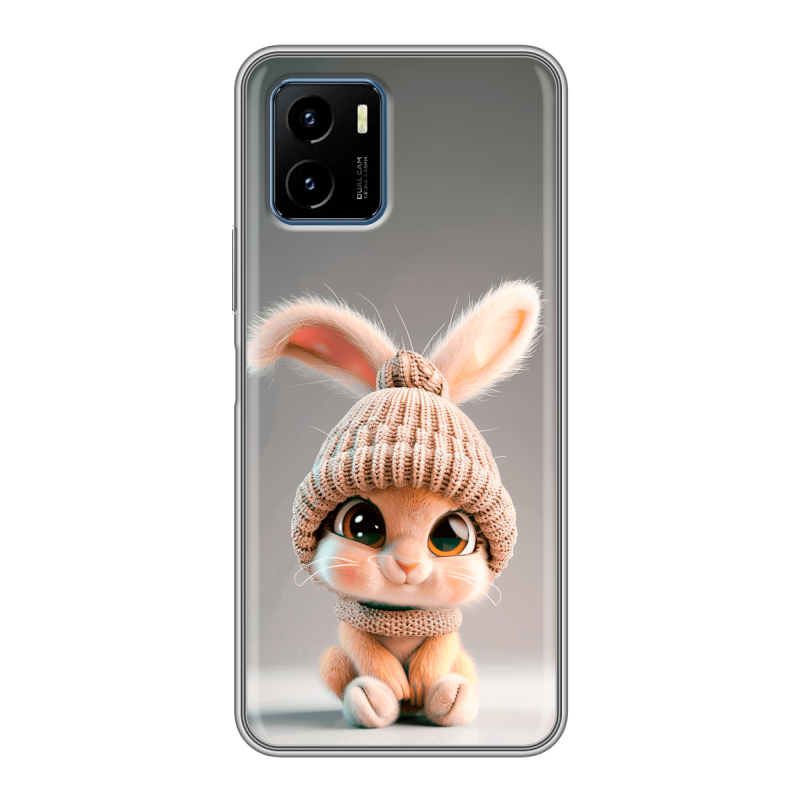 Силиконовый чехол на Vivo Y15s с принтом Кролик Силиконовый чехол на Vivo Y15s с принтом Кролик