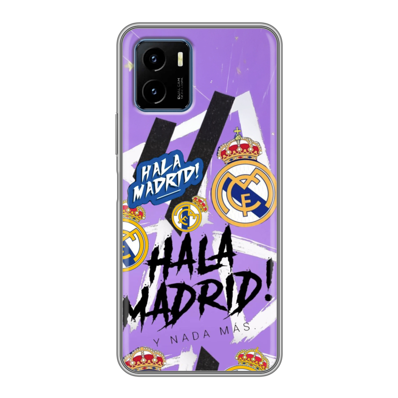 Силиконовый чехол на Vivo Y15s с принтом Real Madrid Реал Мадрид Силиконовый чехол на Vivo Y15s с принтом Real Madrid Реал Мадрид
