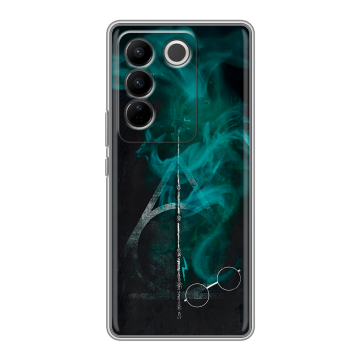 Силиконовый чехол на Vivo V27 PRO с принтом Гарри Поттер Harry Potter