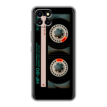 Силиконовый чехол на Infinix SMART 6 HD с принтом Кассета