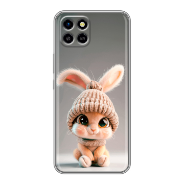Силиконовый чехол на Infinix SMART 6 HD с принтом Кролик Силиконовый чехол на Infinix SMART 6 HD с принтом Кролик
