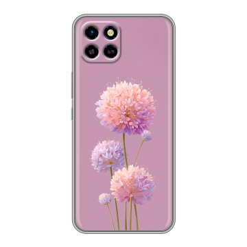 Силиконовый чехол на Infinix SMART 6 HD с принтом Цветы
