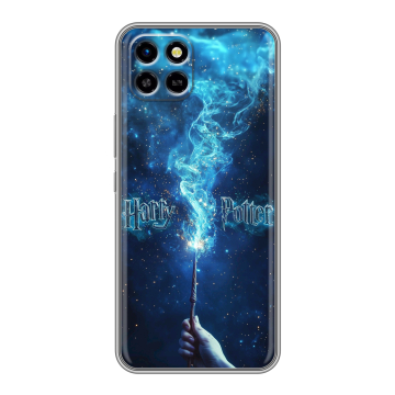 Силиконовый чехол на Infinix SMART 6 HD с принтом Harry Potter Гарри Поттер