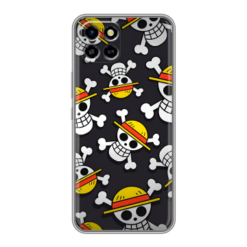 Силиконовый чехол на Infinix SMART 6 HD с принтом One Piece Ван Пис
