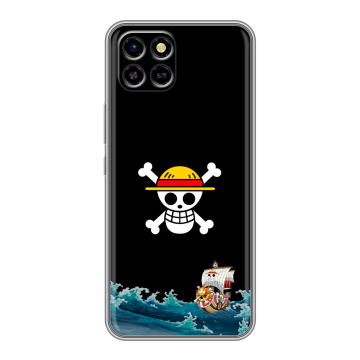 Силиконовый чехол на Infinix SMART 6 HD с принтом One Piece Ван Пис