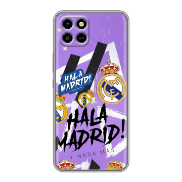 Силиконовый чехол на Infinix SMART 6 HD с принтом Real Madrid Реал Мадрид