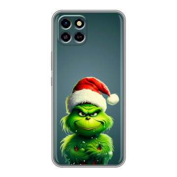 Силиконовый чехол на Infinix SMART 6 HD с принтом Новый год