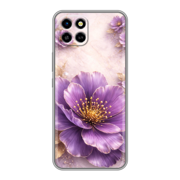 Силиконовый чехол на Infinix SMART 6 HD с принтом женский