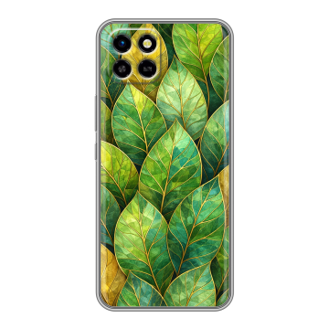 Силиконовый чехол на Infinix SMART 6 HD с принтом женский