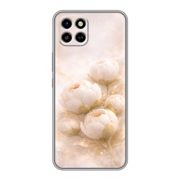 Силиконовый чехол на Infinix SMART 6 HD с принтом женский