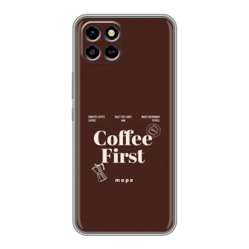 Силиконовый чехол на Infinix SMART 6 HD с принтом женский