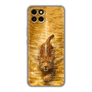 Силиконовый чехол на Infinix SMART 6 HD с принтом женский
