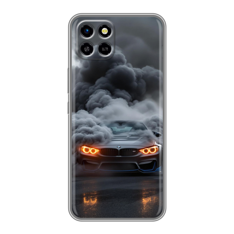 Силиконовый чехол на Infinix SMART 6 HD с принтом BMW БМВ Силиконовый чехол на Infinix SMART 6 HD с принтом BMW БМВ
