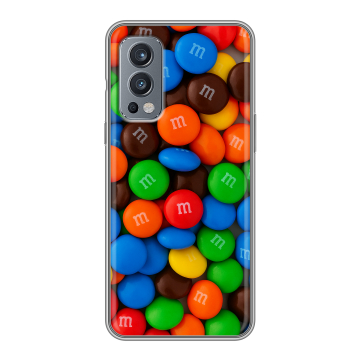 Силиконовый чехол на OnePlus Nord 2 с принтом Конфеты Силиконовый чехол на OnePlus Nord 2 с принтом Конфеты
