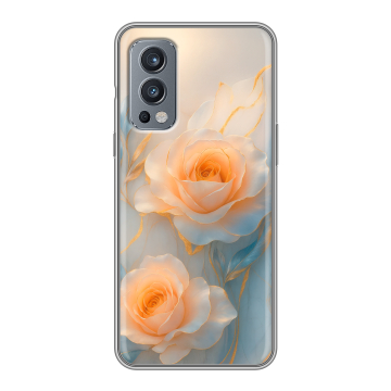Силиконовый чехол на OnePlus Nord 2 с принтом Женский Силиконовый чехол на OnePlus Nord 2 с принтом Женский