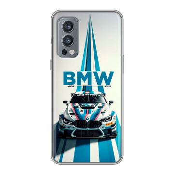 Силиконовый чехол на OnePlus Nord 2 с принтом БМВ BMW Силиконовый чехол на OnePlus Nord 2 с принтом БМВ BMW