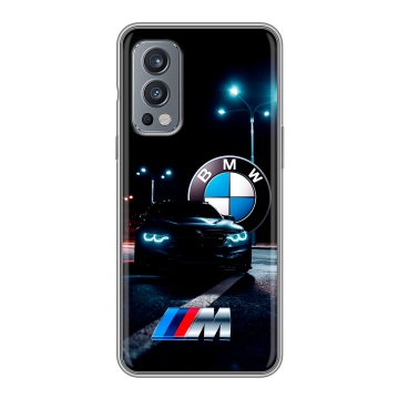 Силиконовый чехол на OnePlus Nord 2 с принтом БМВ BMW Силиконовый чехол на OnePlus Nord 2 с принтом БМВ BMW