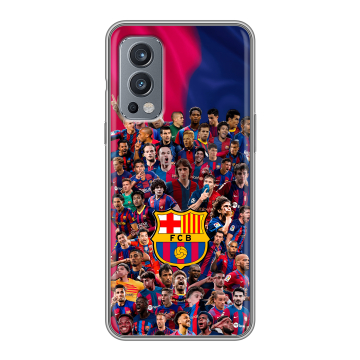 Силиконовый чехол на OnePlus Nord 2 с принтом Барселона Barcelona Силиконовый чехол на OnePlus Nord 2 с принтом Барселона Barcelona