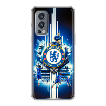 Силиконовый чехол на OnePlus Nord 2 с принтом Chelsea Челси