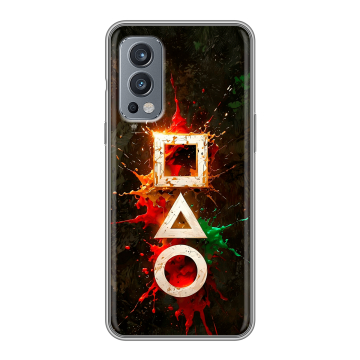 Силиконовый чехол на OnePlus Nord 2 с принтом Squid Game Игра кальмара Силиконовый чехол на OnePlus Nord 2 с принтом Squid Game Игра кальмара