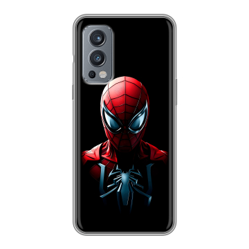 Силиконовый чехол на OnePlus Nord 2 с принтом Spiderman Человек паук Силиконовый чехол на OnePlus Nord 2 с принтом Spiderman Человек паук
