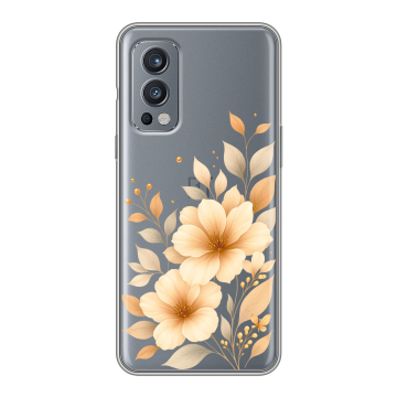 Силиконовый чехол на OnePlus Nord 2 с принтом для девушки