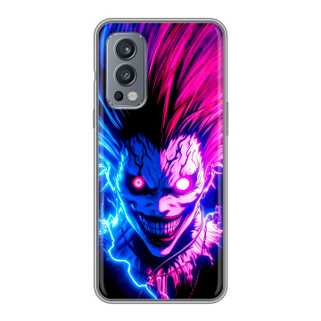 Силиконовый чехол на OnePlus Nord 2 с принтом Death note Тетрадь смерти