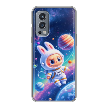 Силиконовый чехол на OnePlus Nord 2 с принтом Labubu Лабубу Силиконовый чехол на OnePlus Nord 2 с принтом Labubu Лабубу