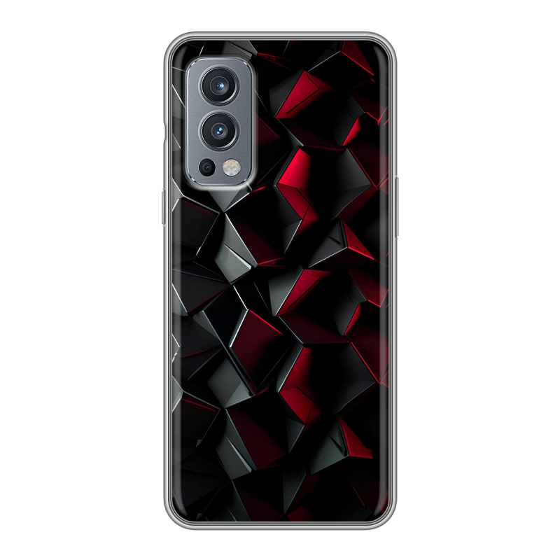 Силиконовый чехол на OnePlus Nord 2 с принтом Абстракция Силиконовый чехол на OnePlus Nord 2 с принтом Абстракция