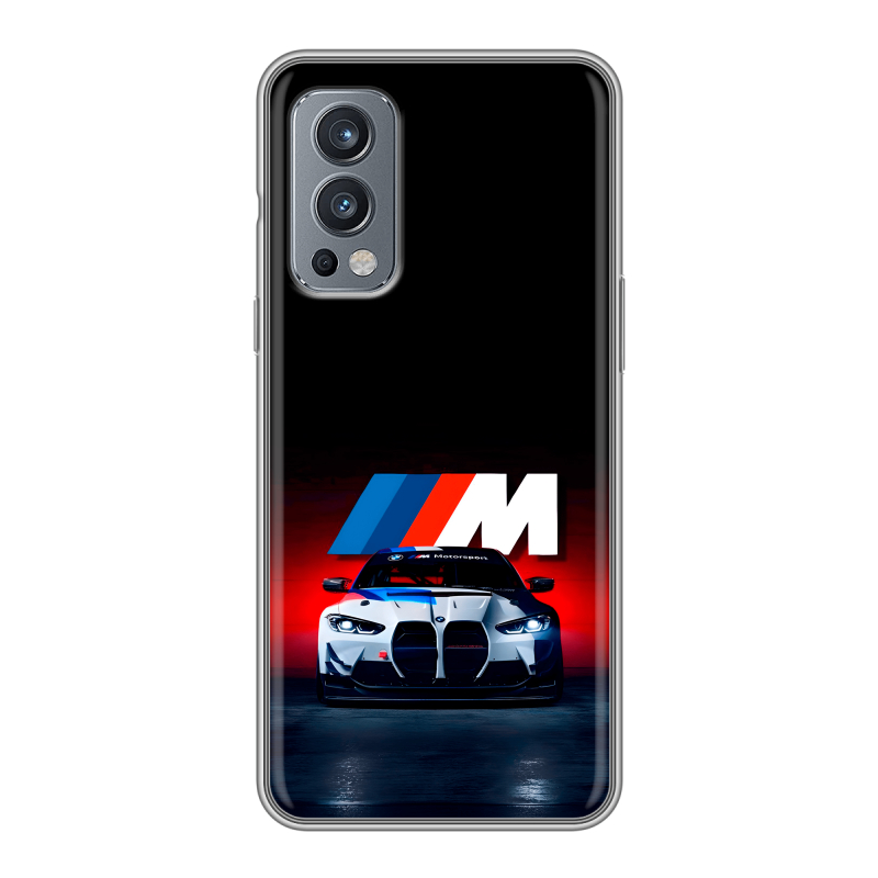 Силиконовый чехол на OnePlus Nord 2 с принтом БМВ BMW Силиконовый чехол на OnePlus Nord 2 с принтом БМВ BMW
