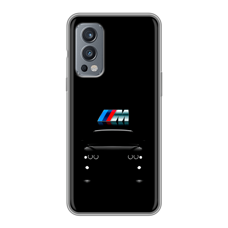 Силиконовый чехол на OnePlus Nord 2 с принтом БМВ BMW Силиконовый чехол на OnePlus Nord 2 с принтом БМВ BMW