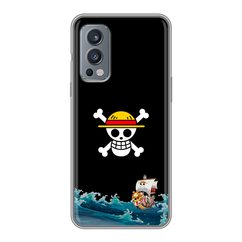 Силиконовый чехол на OnePlus Nord 2 с принтом One Piece Ван Пис Силиконовый чехол на OnePlus Nord 2 с принтом One Piece Ван Пис