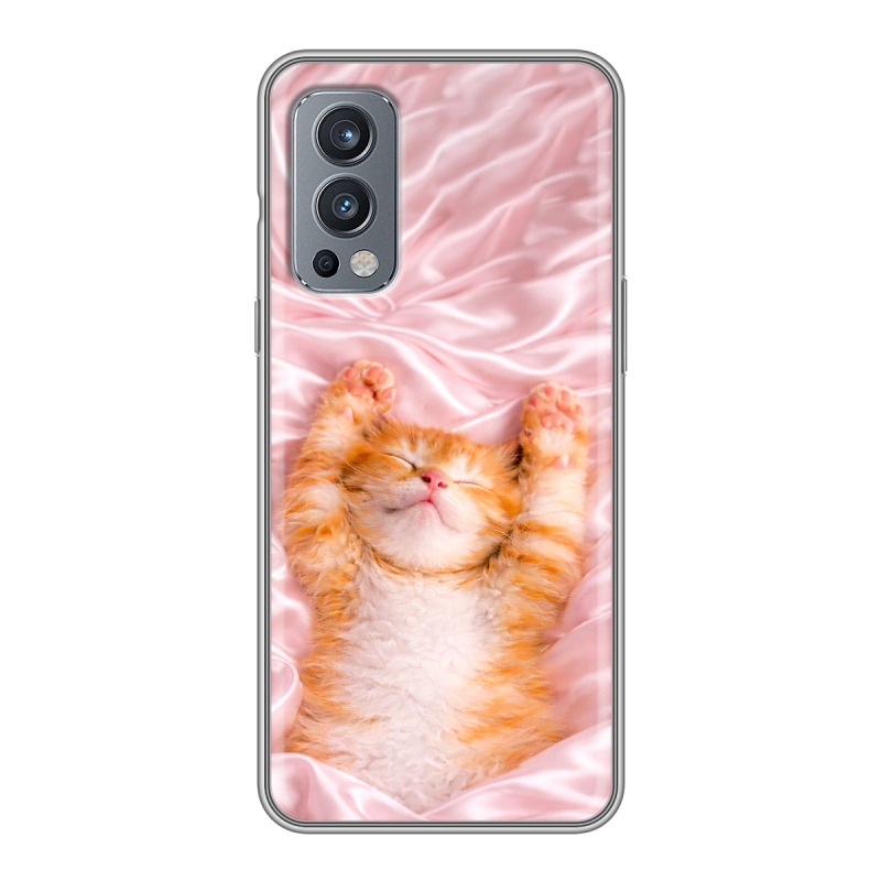 Силиконовый чехол на OnePlus Nord 2 с принтом женский Силиконовый чехол на OnePlus Nord 2 с принтом женский