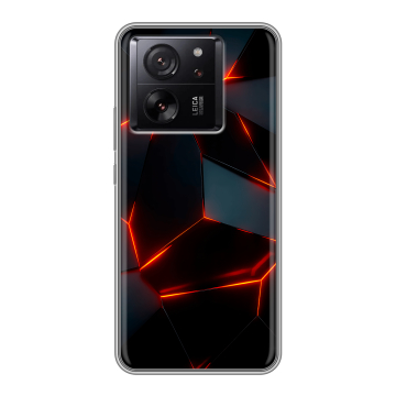 Силиконовый чехол на Xiaomi 13T с принтом Яркие абстракции Силиконовый чехол на Xiaomi 13T с принтом Яркие абстракции