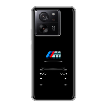 Силиконовый чехол на Xiaomi 13T с принтом БМВ BMW Силиконовый чехол на Xiaomi 13T с принтом БМВ BMW