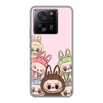 Силиконовый чехол на Xiaomi 13T с принтом Лабубу Силиконовый чехол на Xiaomi 13T с принтом Лабубу