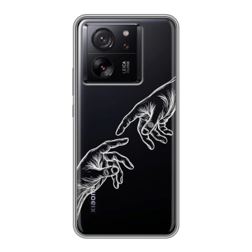Силиконовый чехол на Xiaomi 13T с принтом Сотворение мира Силиконовый чехол на Xiaomi 13T с принтом Сотворение мира
