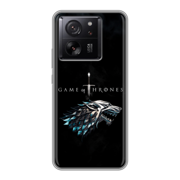 Силиконовый чехол на Xiaomi 13T с принтом Игра Престолов Game Thrones