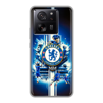 Силиконовый чехол на Xiaomi 13T с принтом Chelsea Челси Силиконовый чехол на Xiaomi 13T с принтом Chelsea Челси