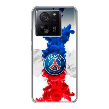 Силиконовый чехол на Xiaomi 13T с принтом PSG ПСЖ Силиконовый чехол на Xiaomi 13T с принтом PSG ПСЖ