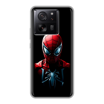 Силиконовый чехол на Xiaomi 13T с принтом Spiderman Человек паук Силиконовый чехол на Xiaomi 13T с принтом Spiderman Человек паук