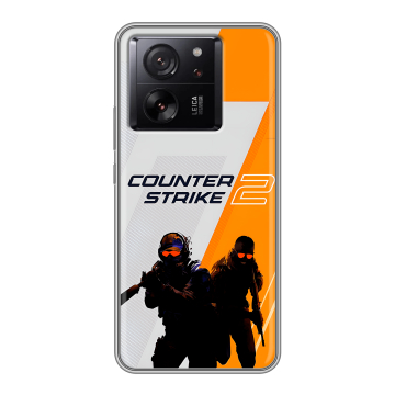 Силиконовый чехол на Xiaomi 13T с принтом Counter Strike Силиконовый чехол на Xiaomi 13T с принтом Counter Strike
