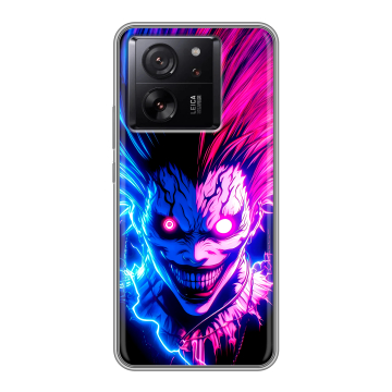 Силиконовый чехол на Xiaomi 13T с принтом Death note Тетрадь смерти Силиконовый чехол на Xiaomi 13T с принтом Death note Тетрадь смерти